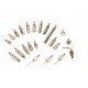 Ensemble de broches d'extension HBM 22 pièces pour comparateur à cadran