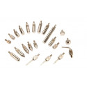 Ensemble de broches d'extension HBM 22 pièces pour comparateur à cadran