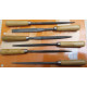 jeu 6 limes manche bois ECO 160 mm