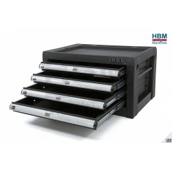 HBM servante atelier 7 tiroirs noir - déstockage - Équipement auto