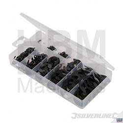 Coffret assortiment 300 colliers d'épaulement forme"E" pour arbres - 4053