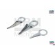 Jeu de 3 lames de rechange pour couteau pneumatique CPJPB-4961 - 4962