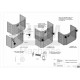 Capot de protection M1 conforme CE pour fraiseuse et perceuse - 03154