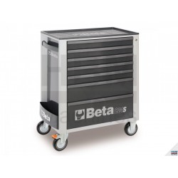 Servante d'atelier BETA 7 tiroirs grise - C24S 7/G - 024002072