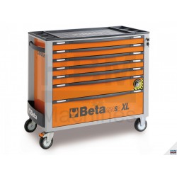 Servante 7 tiroirs orange extra-large PRO BETA - C24SAXL7O - 024002271
