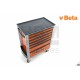 Servante BETA orange 7 Tiroirs + 159 outils - C24S 7/O - 4928