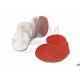 Jeu de 10 disques de ponçage Ø 50, grain 60, fixation Velcro - 3028