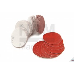 Jeu de 10 disques de ponçage Ø 50, grain 120, fixation Velcro - 3031