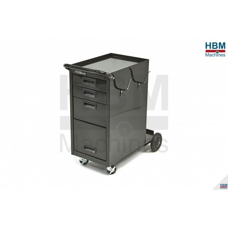 Servante 4 tiroirs noire - 5031