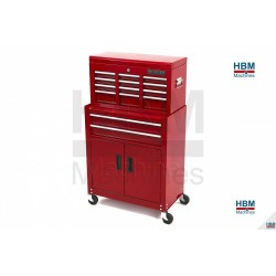 Servante avec sur-servante 12 tiroirs - 6176