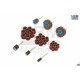 Set 30 accessoires de ponçage pour Dremel - 4899