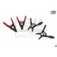 Jeu 4 pinces pour anneaux circlip - 5313