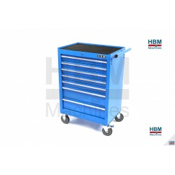 Servante d'atelier 7 tiroirs, bleue - 5347-SA7TB