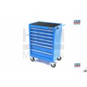 Servante d'atelier 7 tiroirs, bleue - 5347