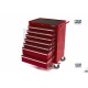 Servante d'atelier 7 tiroirs, rouge - 5345-SA7TR
