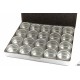 Coffret 20 boites alu rondes dia. 33 mm - 6218-CBA20