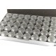 Coffret 40 boites alu rondes dia. 33 mm - 6220-CBA40