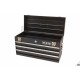Caisse à outils 3 tiroirs, noire - 6152 