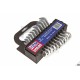 Jeu 10 clés plates courtes fourche/œillet 10-19 mm - 6429