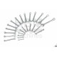 Jeu 25 clés plates fourche/œillet 6-32 mm - 6424