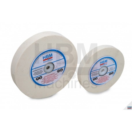 Meule roue Ø 200 mm Blanche, grain 120 - 126