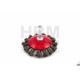Brosse acier à fil torsadé Ø 75 mm, queue 6 mm - 6307
