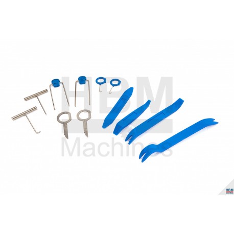 Jeu 12 outils démontage panneau de portière - 5314