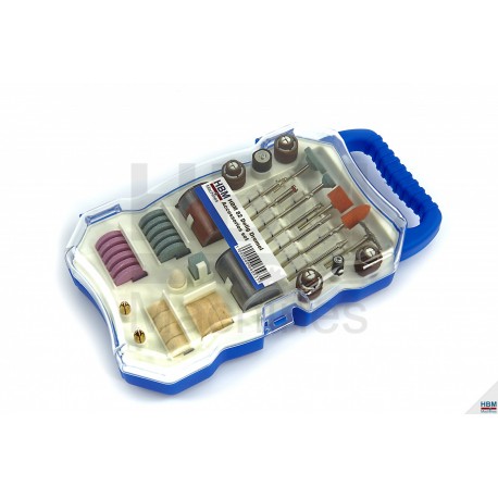 Coffret 82 accessoires perceuse miniature - 6389