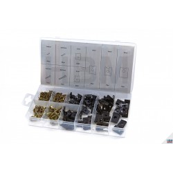 Coffret assortiment vis Parker et écrous à tôle - 6535