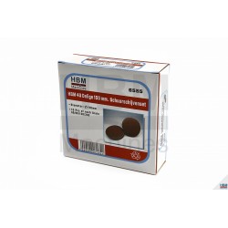 Jeu 40 Disques de ponçage auto-adhésifs assortis 150 mm - 6555