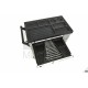 Servante d'atelier 7 tiroirs + 245 outils, porte latérale - 6792