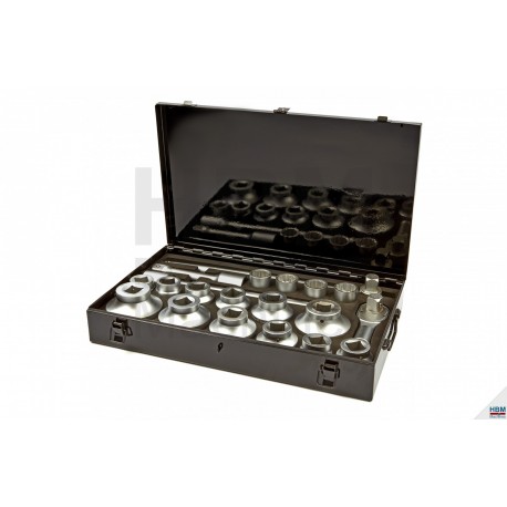 Ensemble 21 clés à douilles + douilles 1" - 6475