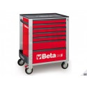 Servante d'atelier BETA 7T rouge + 146 outils - 024002079.4