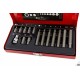 Coffret 15 embouts hexa + adaptateur 1/2" AOK - 6668