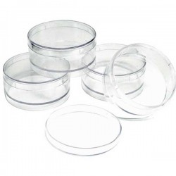 boite acrylique avec couvercle Ø 70 mm rangement - 7845