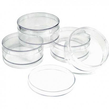 boite acrylique avec couvercle Ø 70 mm rangement - 7845