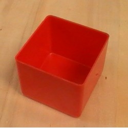 Rangement modulaire N°1 carré rouge - 5698-1