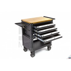 Servante d'atelier 4 tiroirs noire - 7121