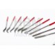 Jeu 10 rifloirs diamantés 140 x 3 mm - 03002