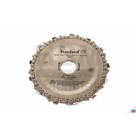 Lame scie circulaire à chaîne 125 x 22 mm - 8013