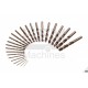 foret miniature HSS micro drill DIN 338 cylindrique - 6448 par  10 